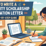 How to Write a University Scholarship Application Letter