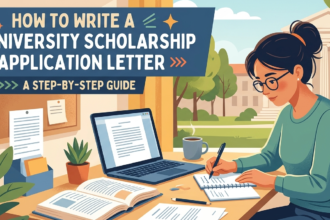How to Write a University Scholarship Application Letter