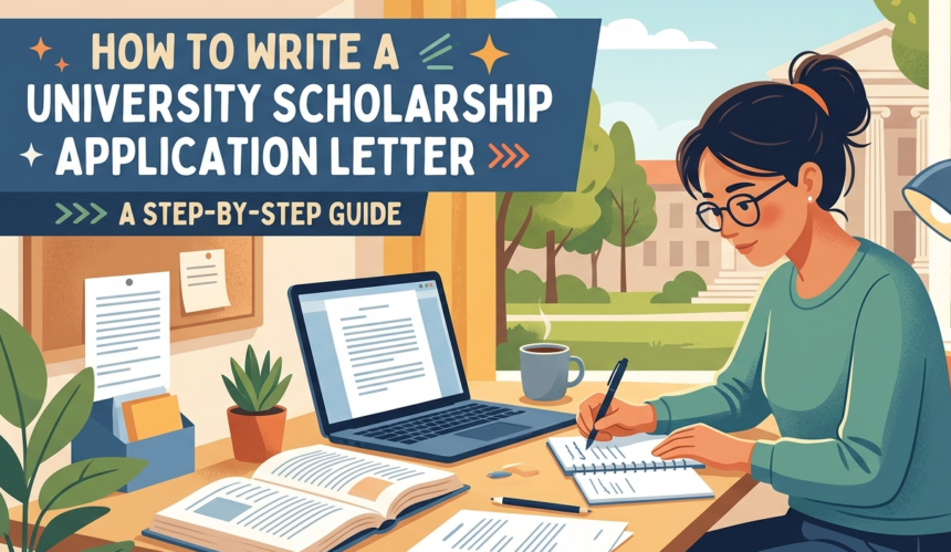 How to Write a University Scholarship Application Letter