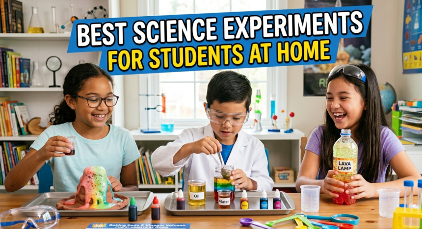 Best Science Experiments for Students at Home