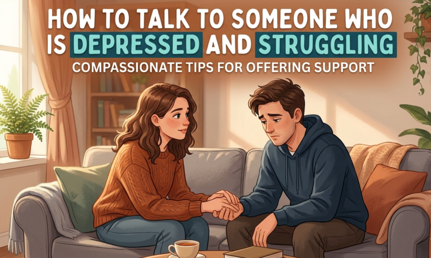 How to Talk to Someone Who Is Depressed and Struggling