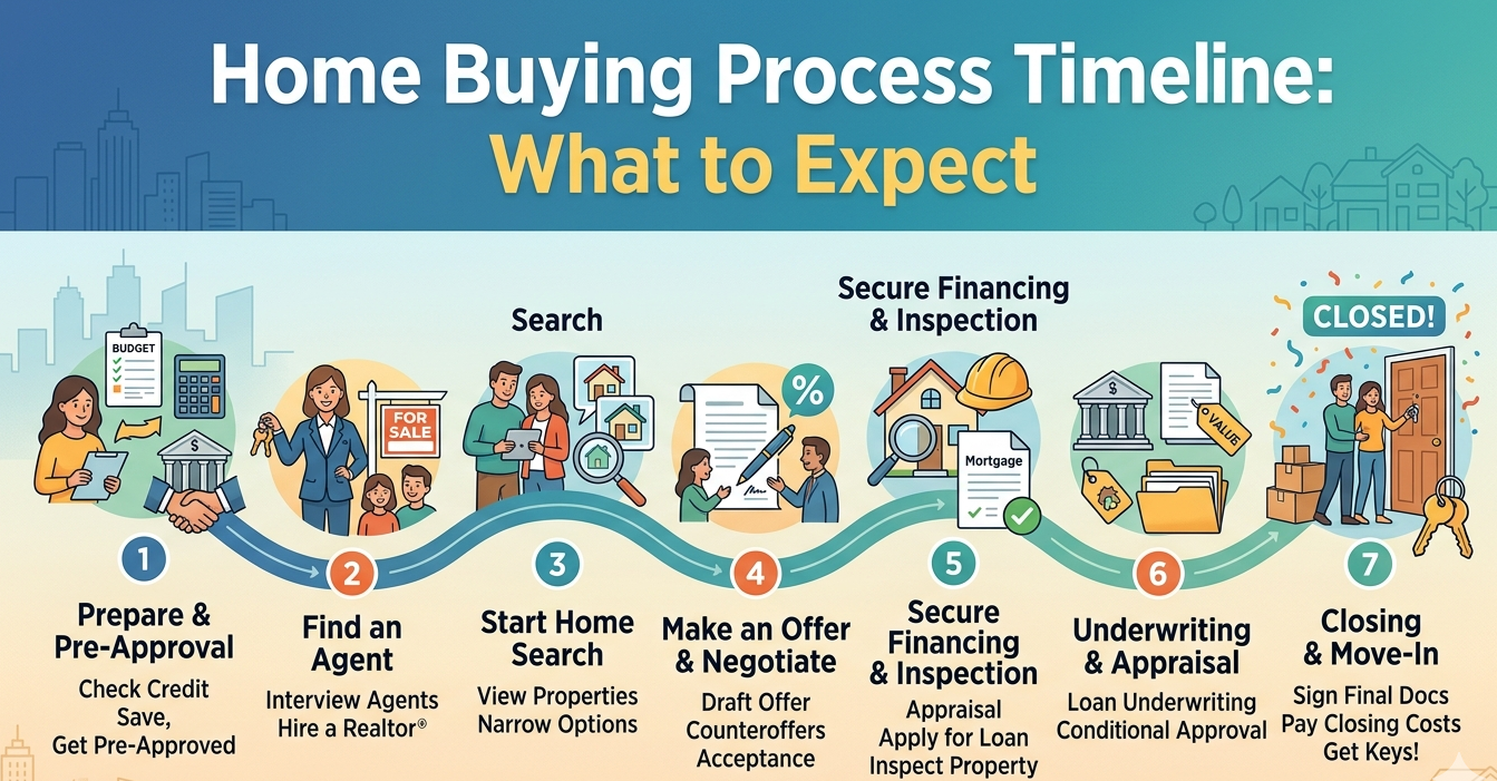 Home Buying Process Timeline: What to Expect