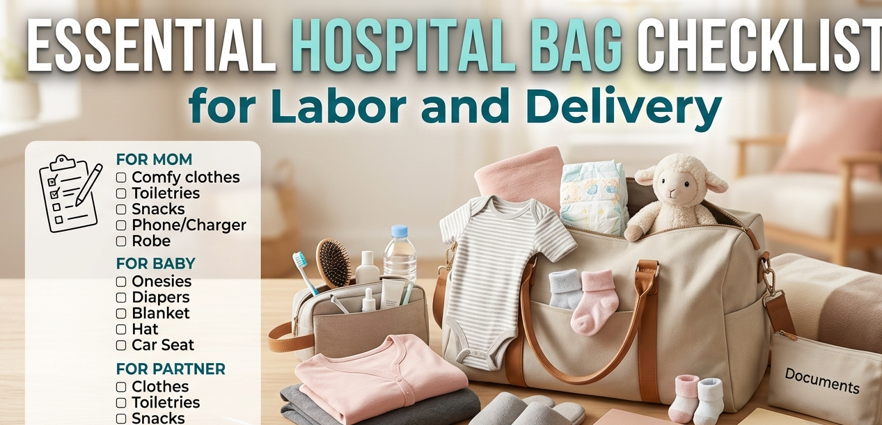 Essential Hospital Bag Checklist for Labor and Delivery