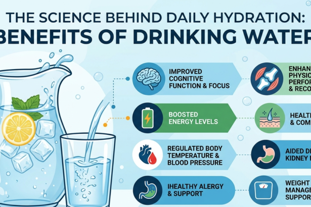 The Science Behind Daily Hydration: Benefits of Drinking Water