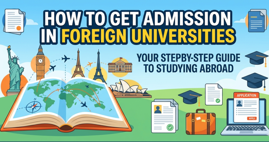 How to Get Admission in Foreign Universities